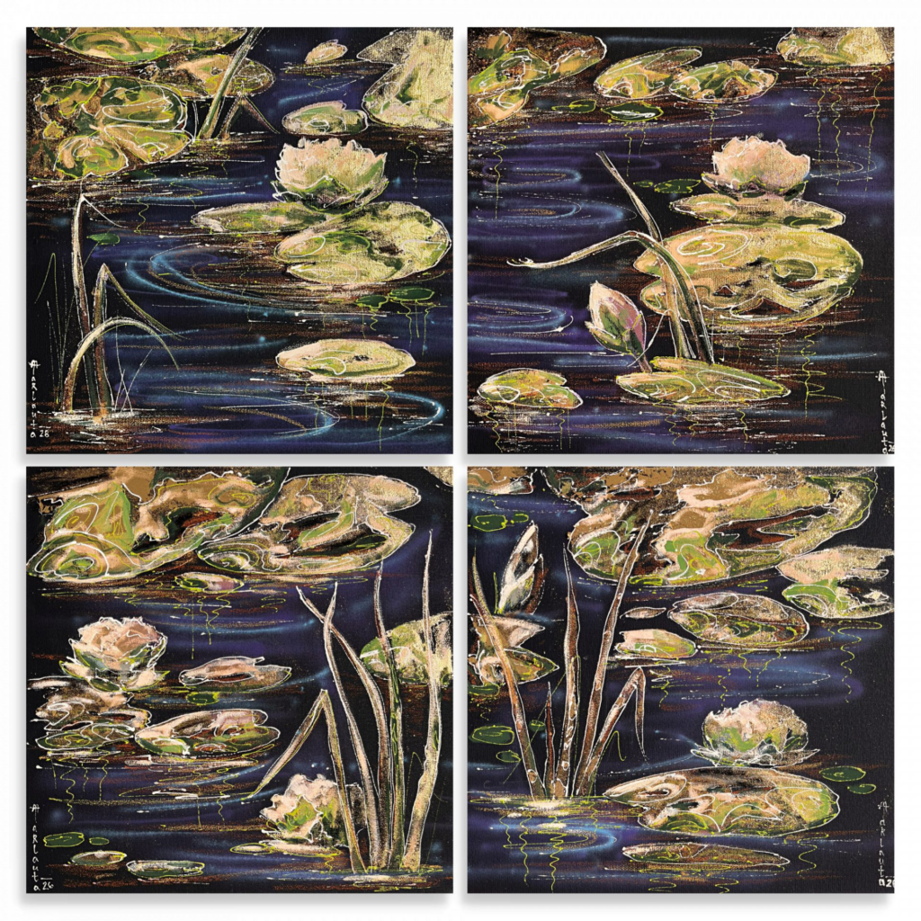 Serenity #1-#4 (polyptych)