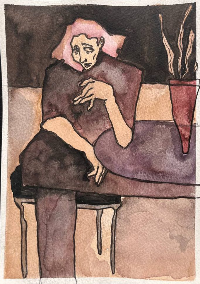 Portrait Watercolor Series