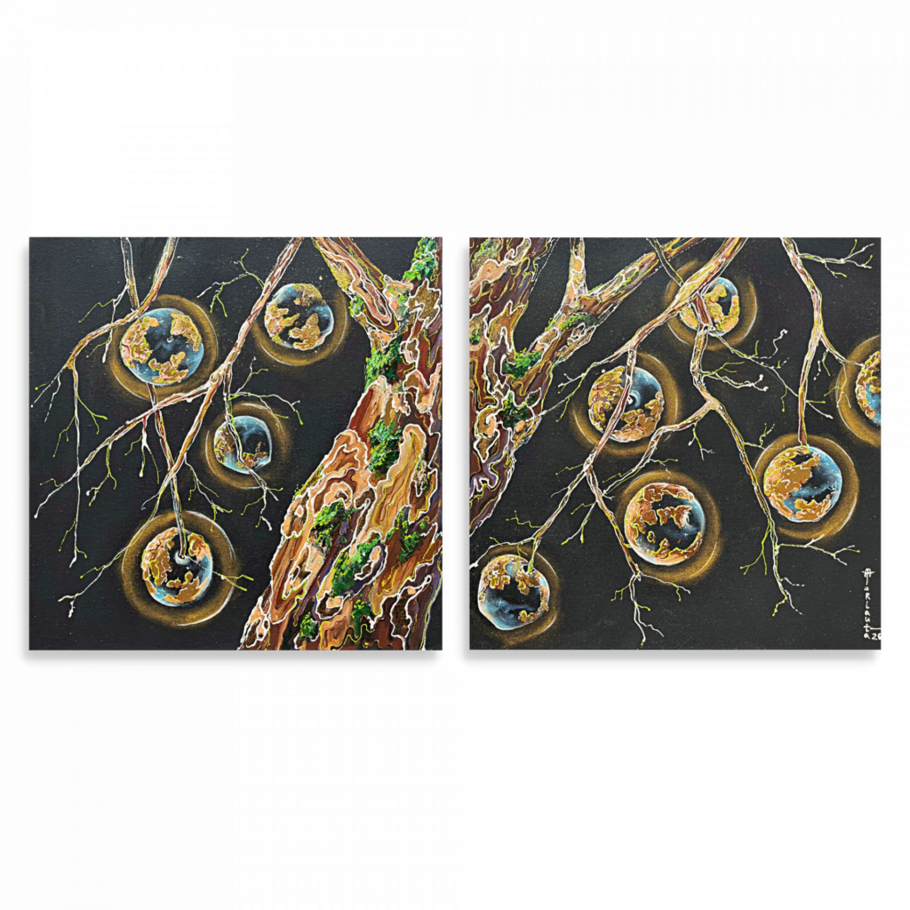 World Tree (diptych)